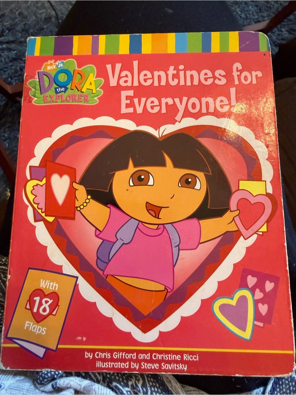 Dora the Explorer Valentines hardcover Book